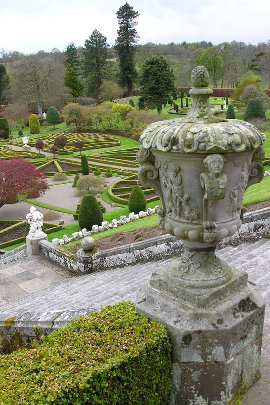 Drummond Castle Gardens. Fot. K Bellingham