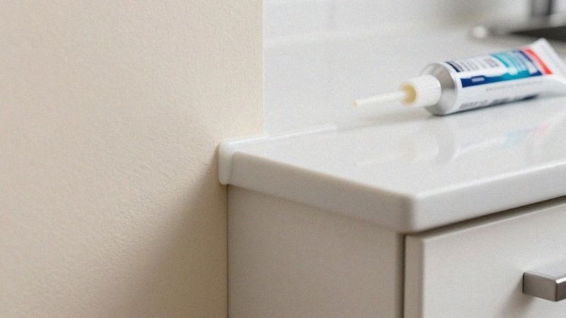 Jak uszczelnić połączenie: silikon czy klej montażowy?