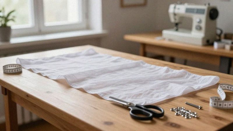 Jak uszyć firanę na przelotkach?