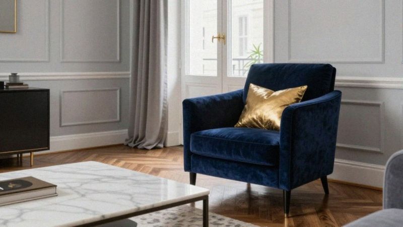 Jak dobrać kolorystykę do salonu w stylu glamour?