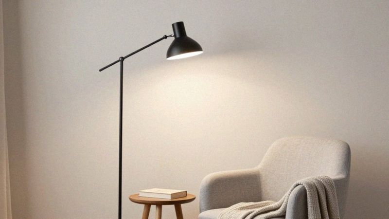 Jak dopasować styl i materiał lampy podłogowej do czytania?