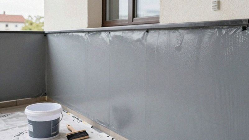 Jak zabezpieczyć ściany balkonu przed wilgocią?