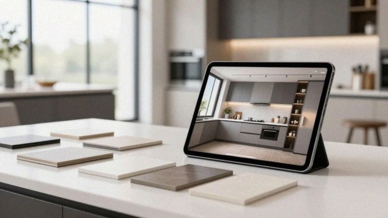 Jak używać aplikacji Designer do projektowania kuchni z katalogu?