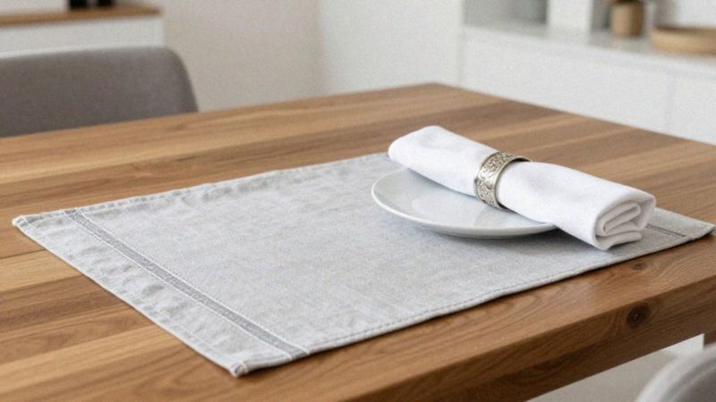 Jakie cechy mają nowoczesne serwety na stół?