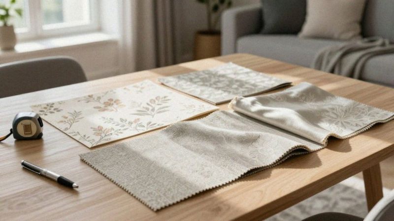 Jak dobrać materiał delikatnej tapety do salonu?