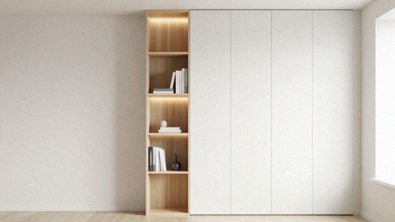 Jak przerobić boczną ściankę na biblioteczkę?
