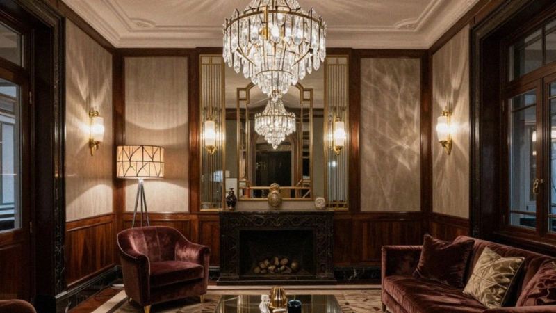 Jak oświetlenie podkreśla styl art deco?