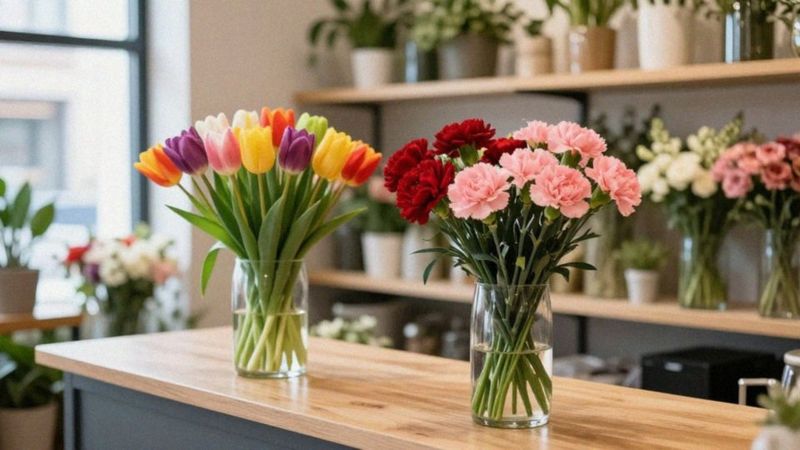 Które kwiaty wybrać: tulipany czy goździki?