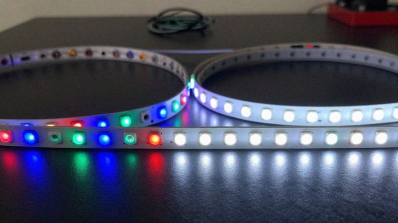 Jak różni się cena taśmy RGB i białej?
