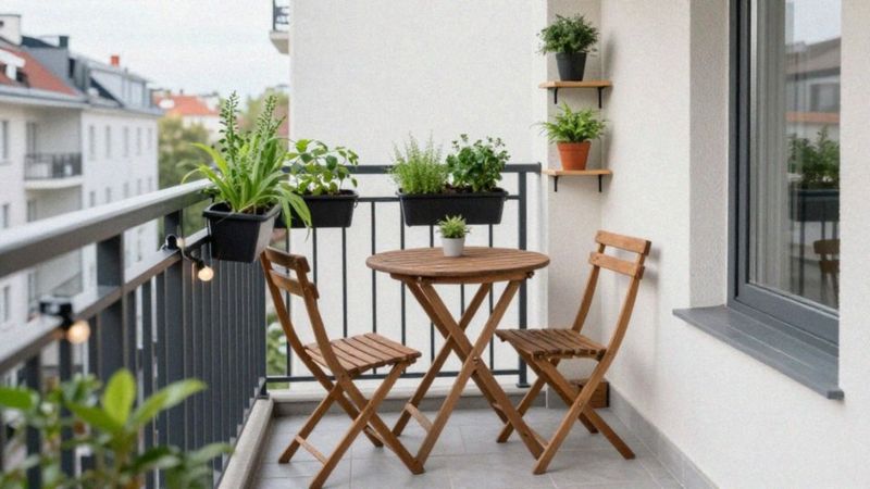 Jak urządzić mały balkon praktycznie?