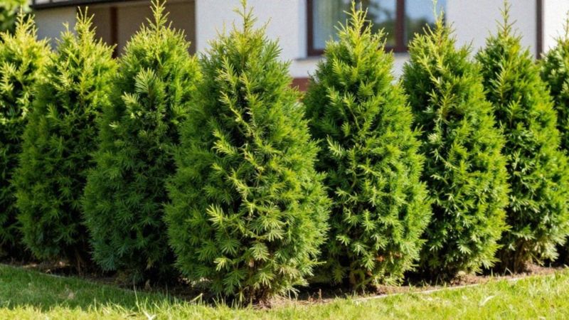 Które odmiany tui rosną najszybciej?