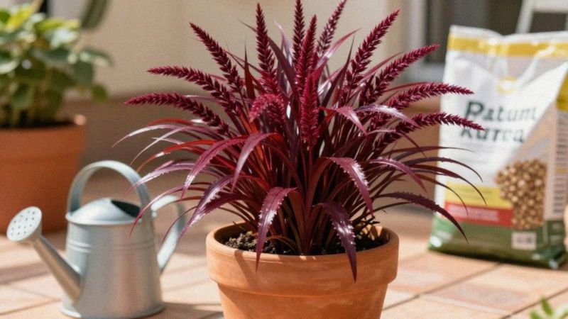 Jak pielęgnować rozplenicę Rubrum w sezonie wegetacyjnym?