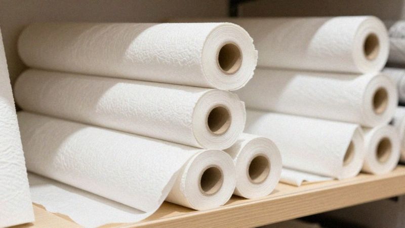 Jak wybrać materiał białej tapety?