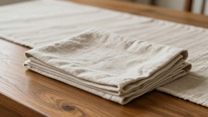 Jak łączyć bieżniki i dbać o materiałowe serwetki?