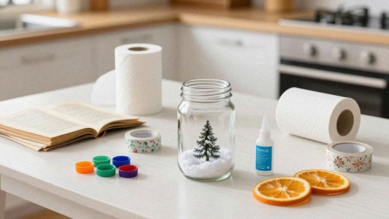 Jak zrobić ozdoby choinkowe z recyklingu?