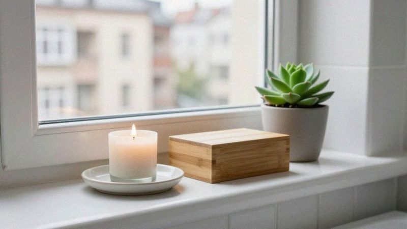 Jak zorganizować parapet w łazience za pomocą pojemników?