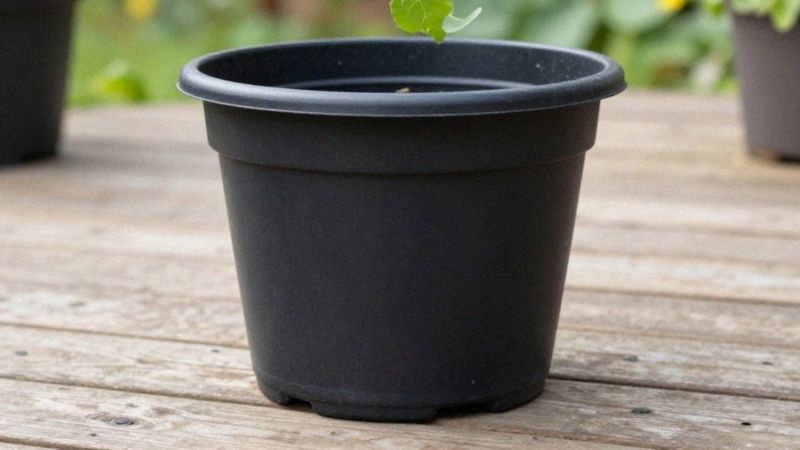 Jak odporne są niskie doniczki plastikowe?