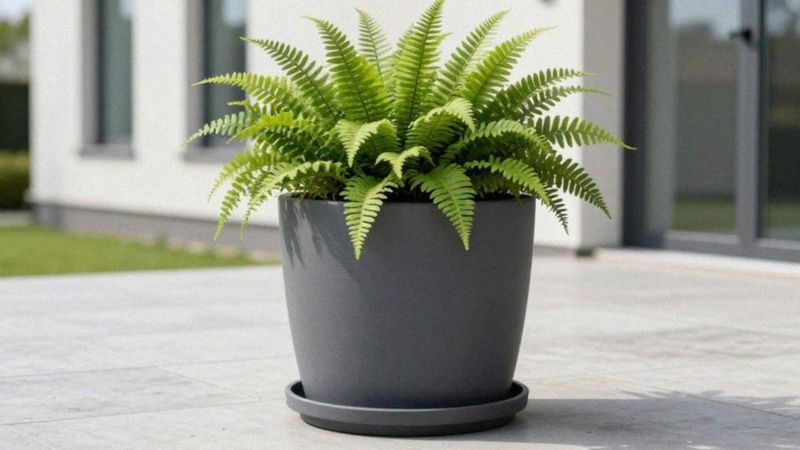 Czy donica ogrodowa 80 cm ma wewnętrzną półkę?