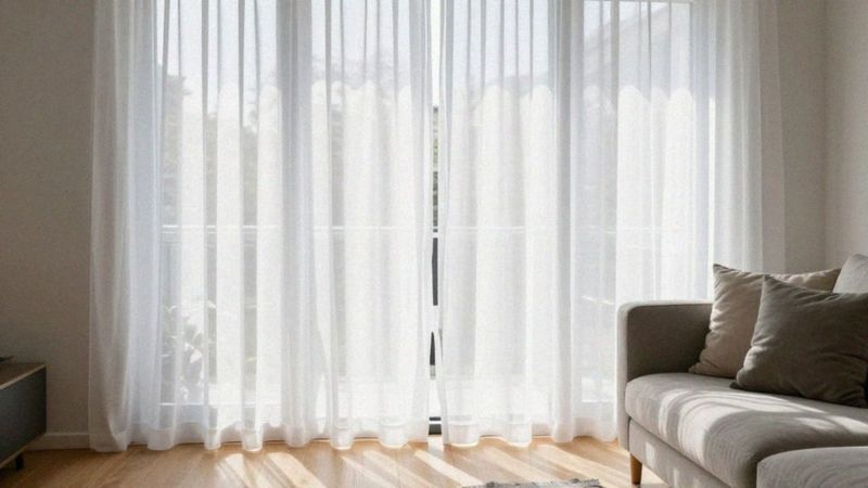 Jak ocenić przepuszczalność światła zasłon o długości 150 cm?