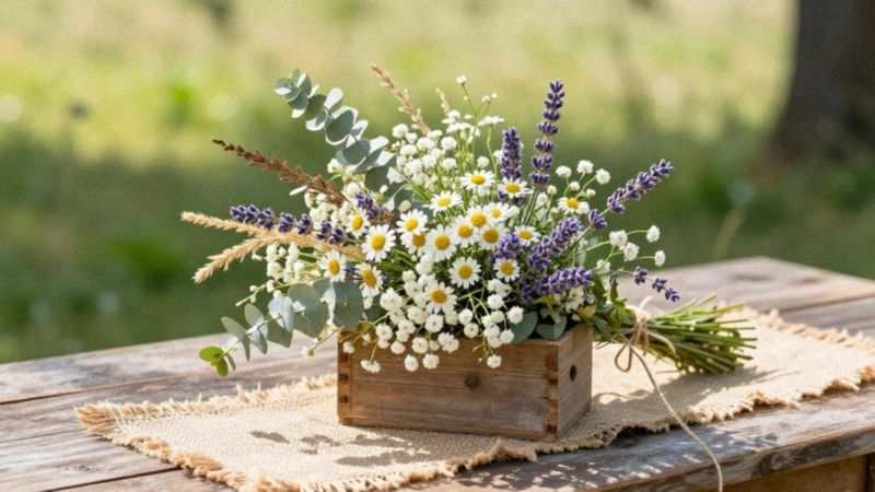 Jakie kwiaty pasują do stylu rustykalnego i boho?