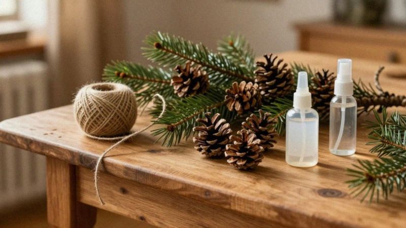 Jak tworzyć naturalne dekoracje z gałązek i szyszek?