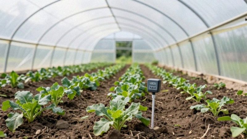 Jak kontrolować wilgotność gleby i powietrza w tunelu?