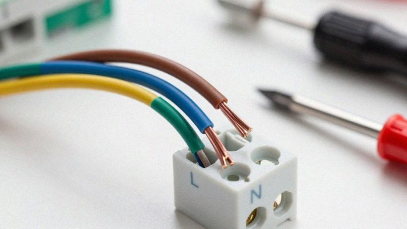Jak podłączyć przewód fazowy i neutralny?