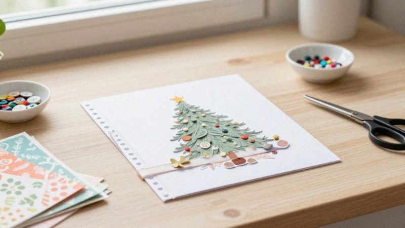 Jak wykorzystać scrapbooking przy tworzeniu kartek świątecznych?