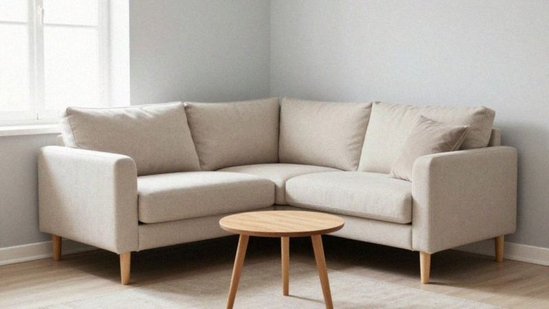 Czy narożna sofa sprawdzi się w małym salonie?
