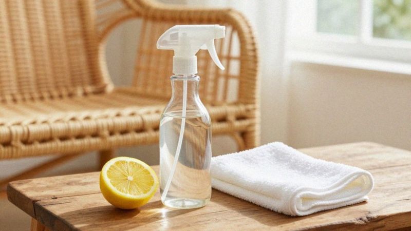 Jak przygotować domowy preparat do czyszczenia mebli rattanowych?