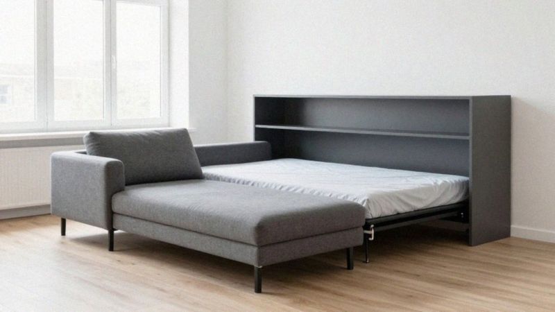 Co wybrać: sofa rozkładana czy łóżko w szafie?