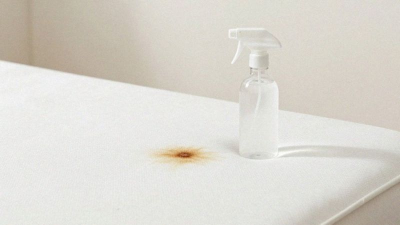 Jak usunąć zaschniętą krew z materaca?