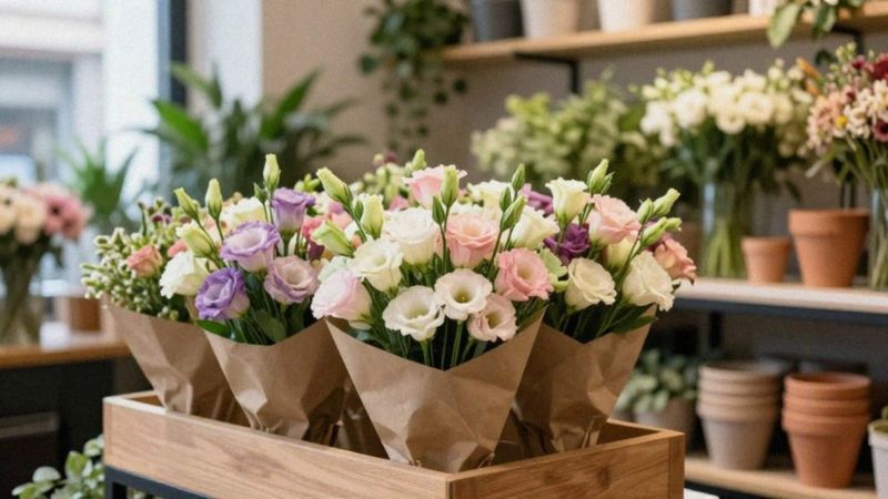 Czy eustoma jest dostępna w kwiaciarniach cały rok?