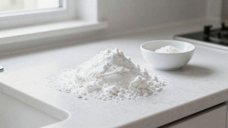 Jak zrobić sztuczny śnieg z pianki i sody?