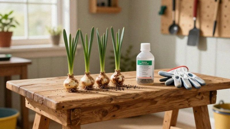 Jak przygotować i zaprawić cebulki przed sadzeniem?