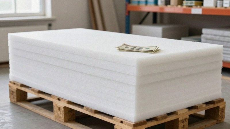 Ile kosztuje styropian 8 cm za m2?