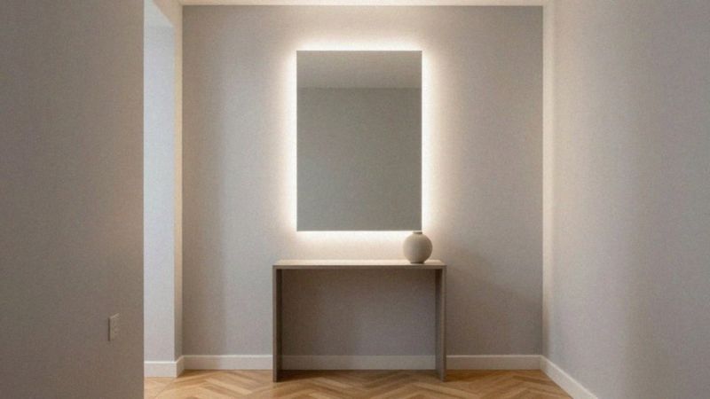 Jakie podświetlenie LED wybrać do lustra w przedpokoju?