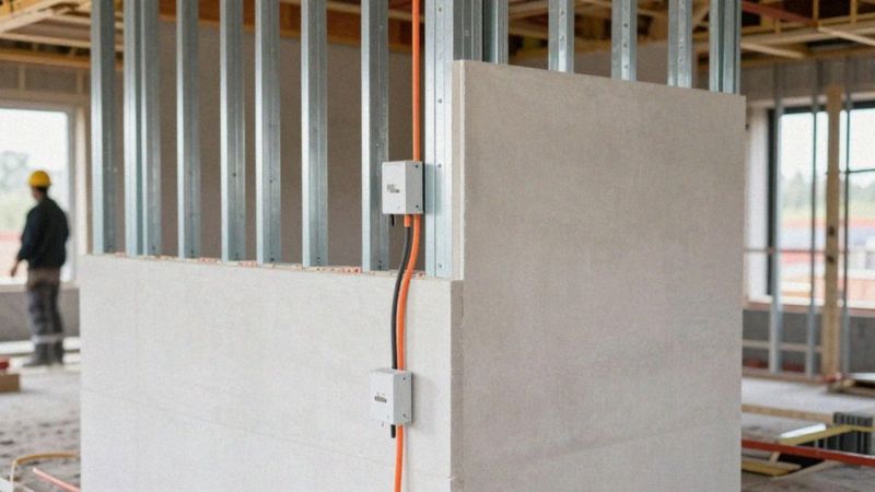 Jak poprowadzić instalację elektryczną w ściance?