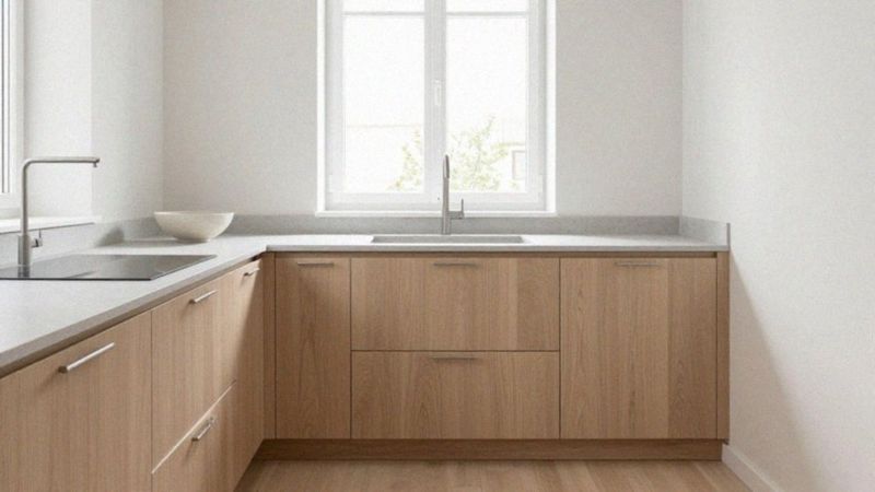 Jakie materiały wybrać do kuchni skandynawskiej na wymiar?