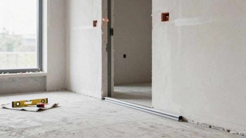 Kiedy przygotować ścianę i podłogę pod montaż drzwi przesuwnych?