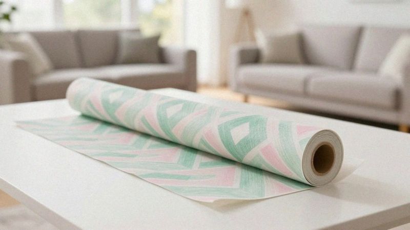 Jak wybrać tapetę zielono-różową do salonu?