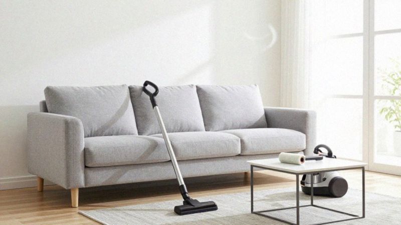 Jak przygotować kanapę materiałową do czyszczenia?