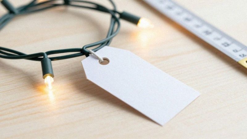 Jak obliczyć zużycie prądu lampek choinkowych?