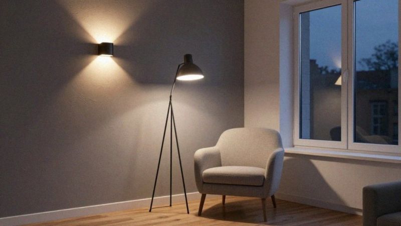 Kiedy wybrać kinkiety lub lampy stojące do salonu?