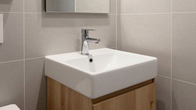 Na jakiej wysokości montować małą umywalkę dla ergonomii?