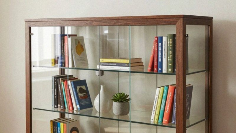 Czy warto trzymać książki i albumy w witrynie?