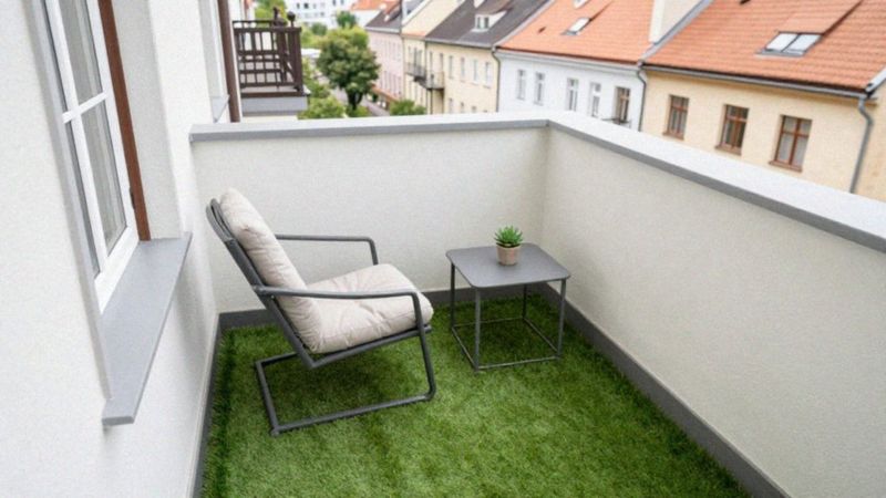 Czy sztuczna trawa sprawdzi się na balkonie?