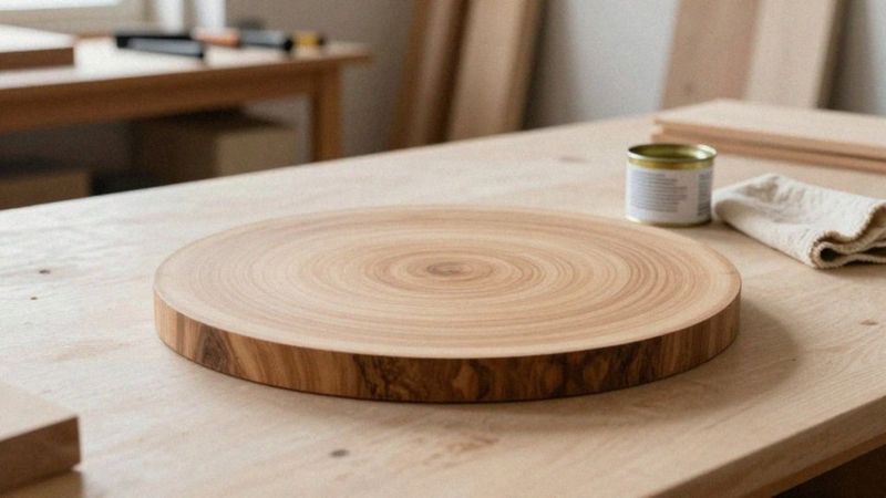 Jak zabezpieczyć i wykończyć plastry drewna 20 cm?