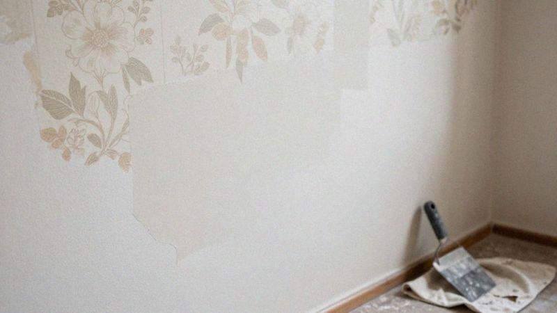 Jak usunąć fototapetę bez uszkodzenia ściany?