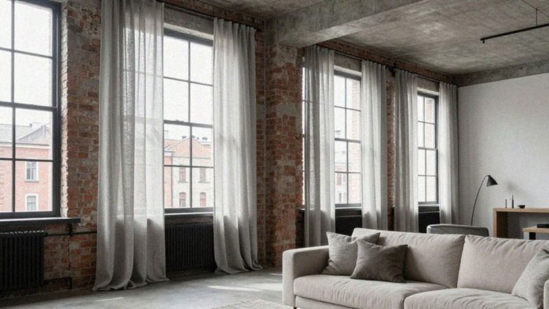 Jak zasłony loftowe wpływają na atmosferę wnętrza?